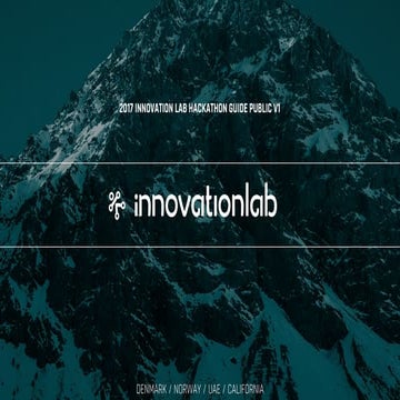 2018 innovation lab hackathon guide public v2