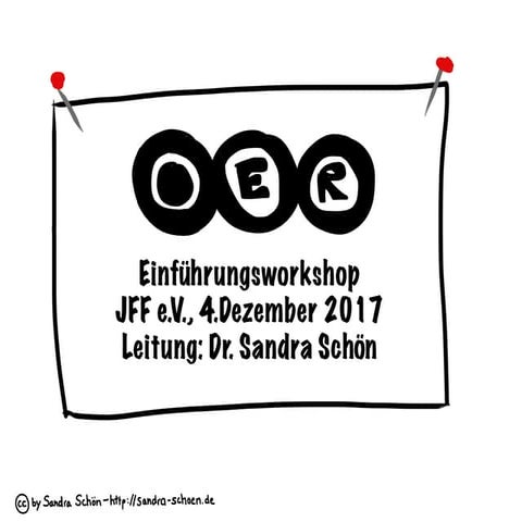 OER-Workshop für Einsteiger/innen (JFF e.V. am 4.12.17)