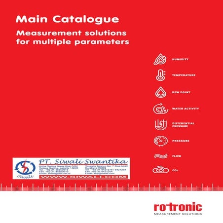 Technical Data Rotronic CRP5 Clean Room Panel | PDF