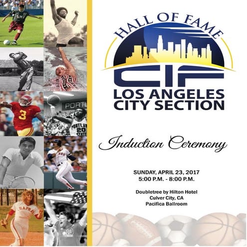 2017 L.A. City Schools Hall of Fame