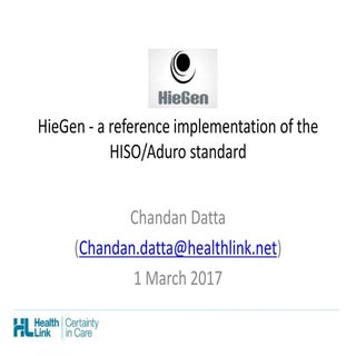 Reference implementation of the HIS...