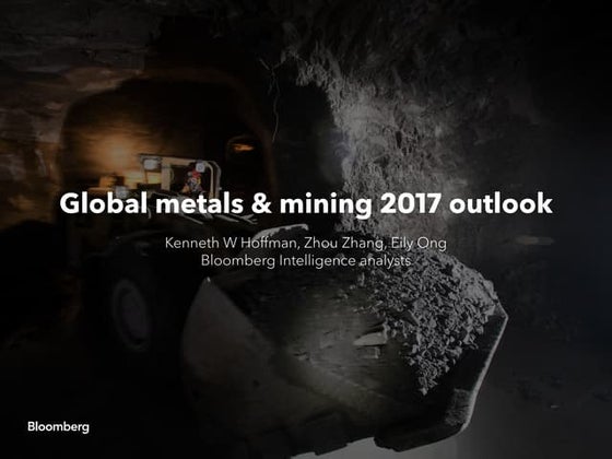 Global metals & mining 2017 outlook