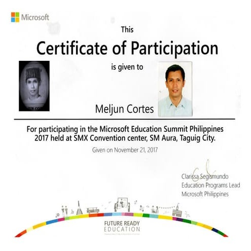 2017  MICROSOFT microsoft education  summit