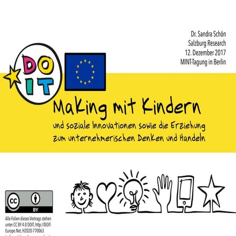 Making mit Kindern (MINT Zukunftskonferenz 2017, Berlin, 12.12.2017)