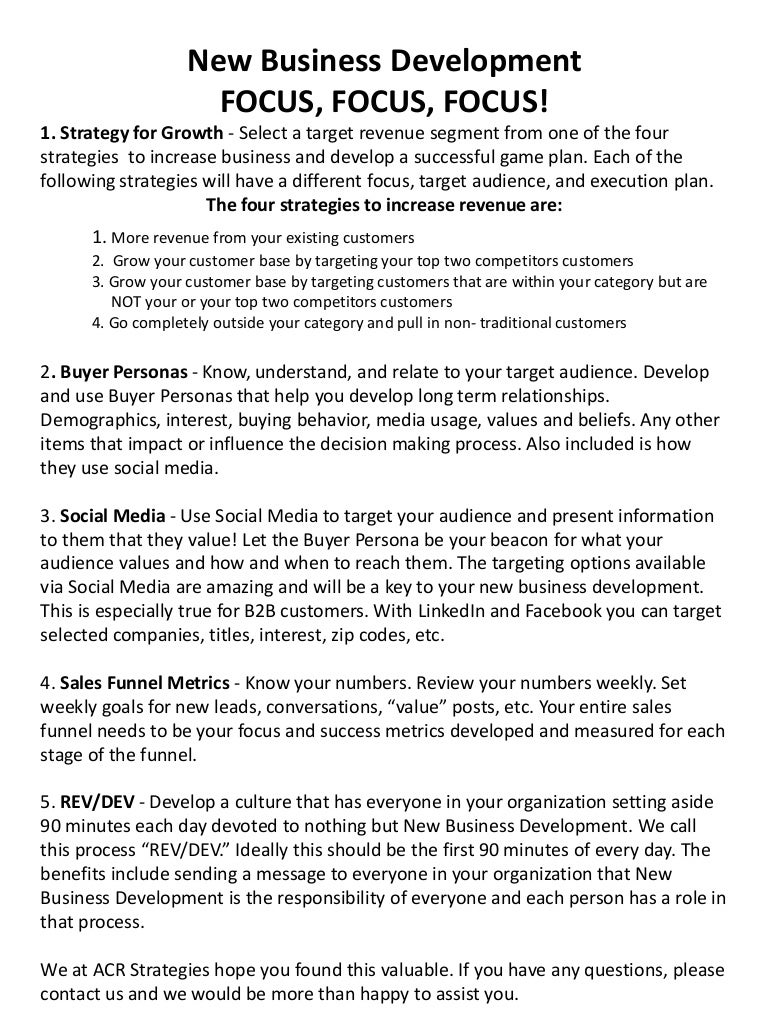 2017 new business checklist