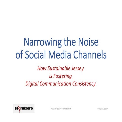Narrowing the Noise of Social Media Channels