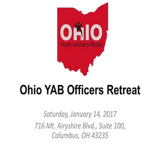 2017 OHIO YAB Officers Retreat