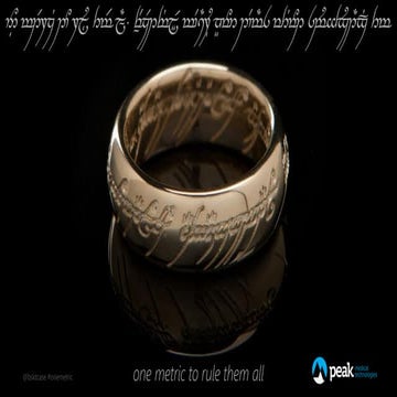 2017 One Metric to Rule Them All: Effectively Measure Your Teams without Subj...