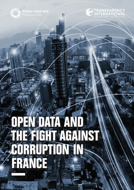 Open Data And The Fight Against Corruption In France