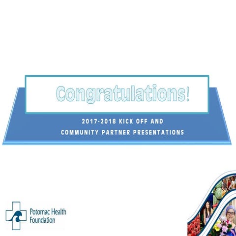 Potomac Health Foundation 2017 Orientation Event 