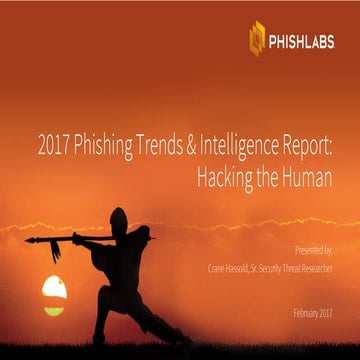 2017 Phishing Trends & Intelligence Report: Hacking the Human