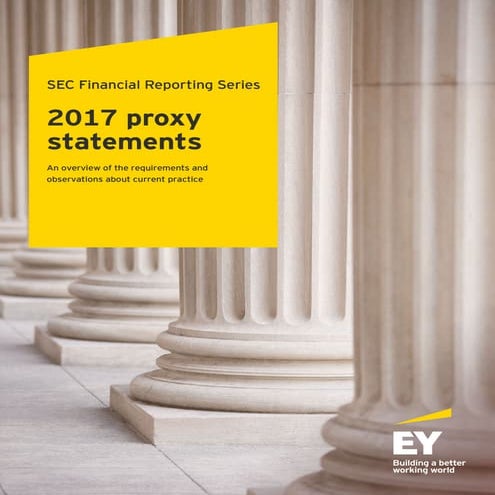 2017 Proxy Statements