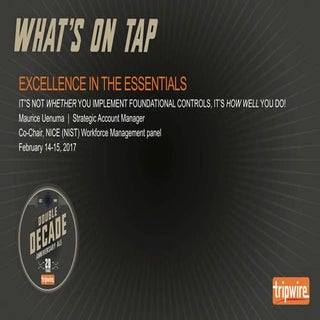 Excellence in the Essentials: It's ...