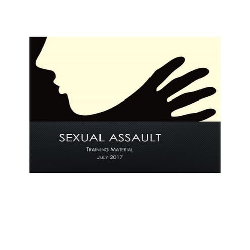 Sexual Assault Training (2017)