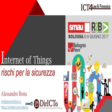 Internet of Things, rischi per la sicurezza