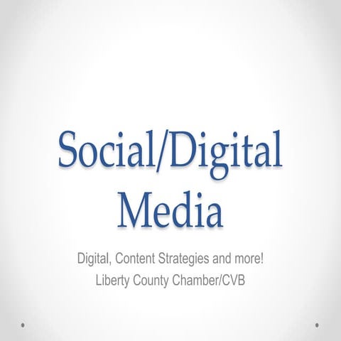 2017 Social Media Strategies Workshop