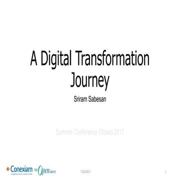 Digital Transformation: What to Cultivate and What to let go!