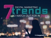 2017 Digital Marketing Trends Deck
