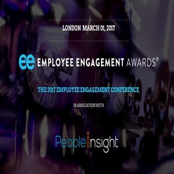 2017 UK Employee Engagement Conference in association with People Insight