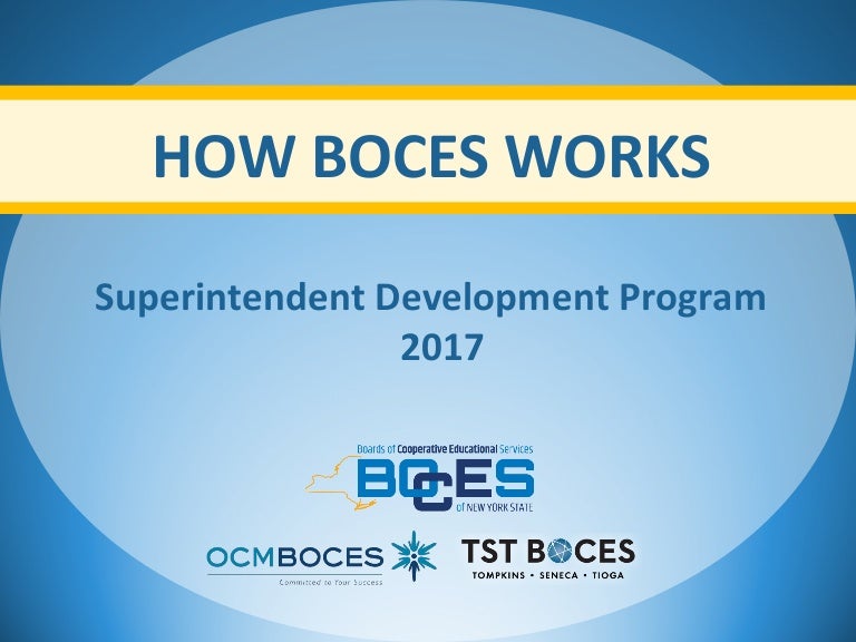 How BOCES Works