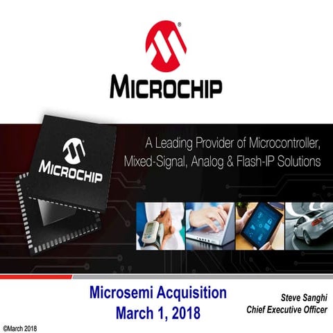 Microsemi Acquisition Investor Communication