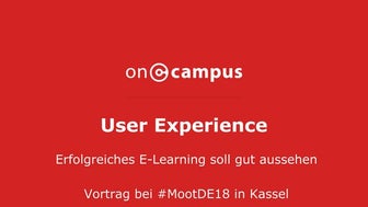 User experience with Moodle 