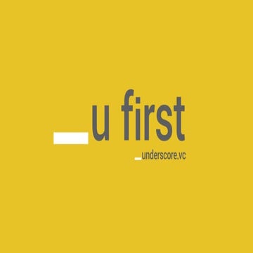 Turning Products Into Companies - U First 7/18/19