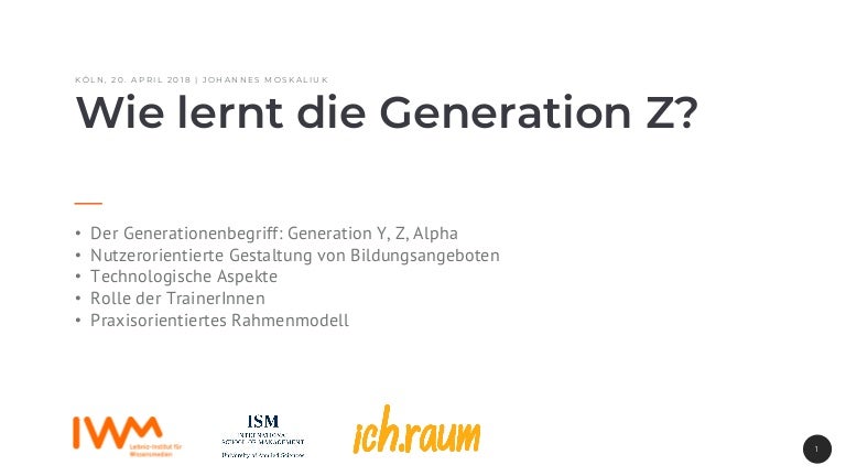 Wie lernt die Generation Z?