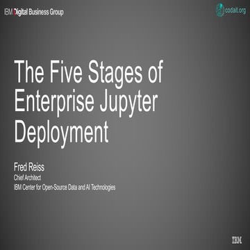 The Five Stages of Enterprise Jupyter Deployment