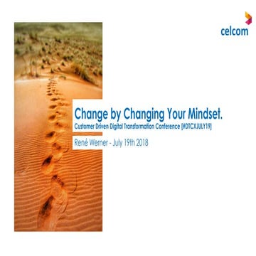 Customer Driven Digital Transformation