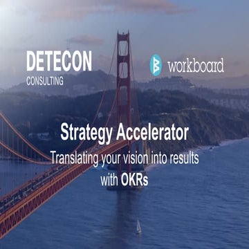 Detecon Strategy Accelerator with Workboard