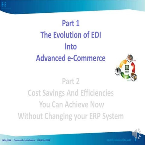 The Evolution of EDI into Advanced eCommerce -Part 1