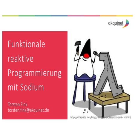 Funktionale Reaktive Programmierung mit Sodium