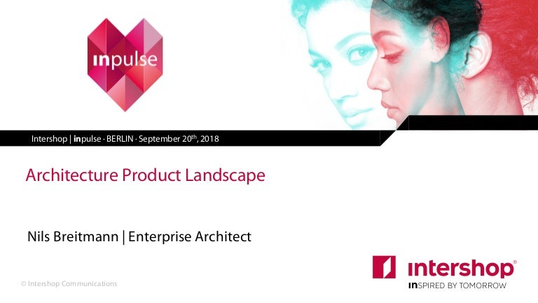 Intershop Architecture Product Landscape