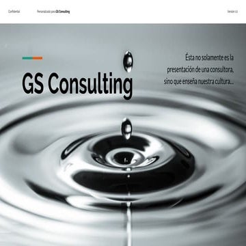 GS Consulting - brochure 2018