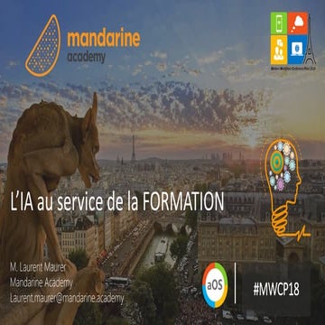 2018-10-18 J2 4B - L'adoption des usages accélérée par l'IA - Laurent Maurer