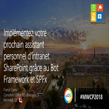 2018-10-18 J2 4D - Implémentez votre prochain assistant personnel d’intranet ...