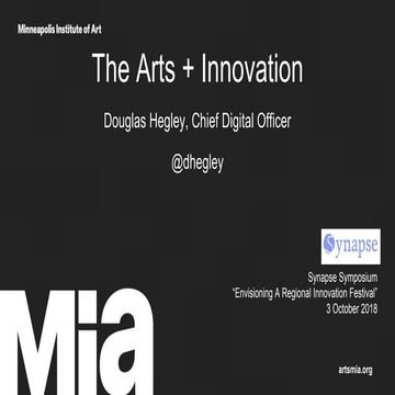 The Arts + Innovation