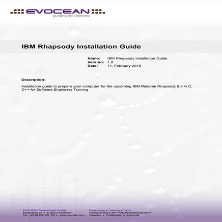 2018.02.11 installation guide rhapsody in c and cpp
