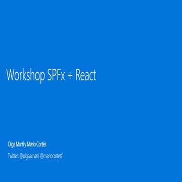 2018.sps madrid.spfx workshop