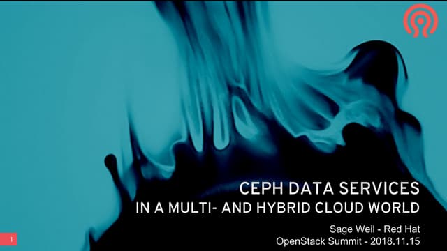 Ceph data services in a multi- and hybrid cloud world