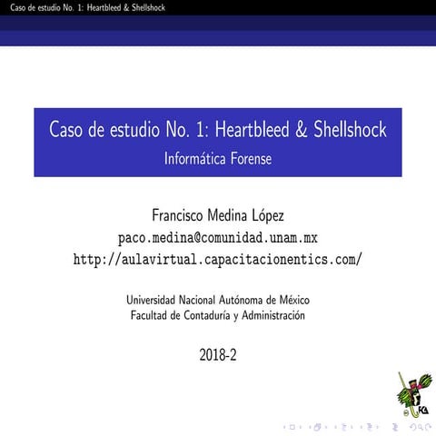 Caso de estudio No.1: Heartbleed y Shellshock