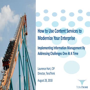 How To Use Content Services To Modernize Your Enterprise