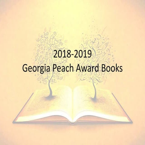 2018 2019 Peach Book Award Winners