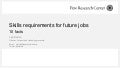 Skills Requirements for Future Jobs - 10 Facts