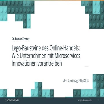 Lego-Bausteine des Online-Handels
