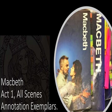 annotation exemplars - side-by-side - act 1 macbeth