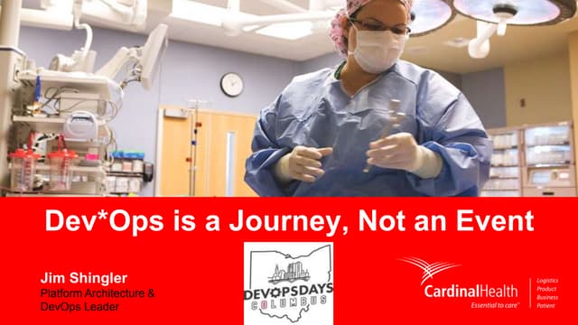 DevOps is a Journey, Not an Event