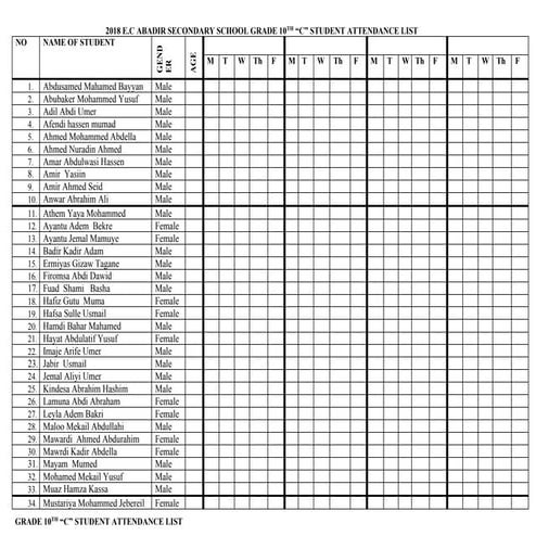 2018-G-10TH “B STUDENT ATTENDANCE LIST.docx