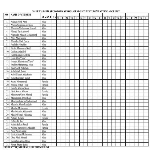 2018-G-10TH “B STUDENT ATTENDANCE LIST.docx